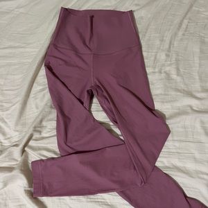Lululemon Align Ribbed Leggings, 25 inch, size 2